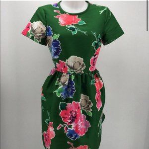 kate spade - green floral dress